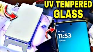 Motorola Edge 50 Fusion UV Tempered Glass Installation | UV Tempered Glass Kaise Lagaye