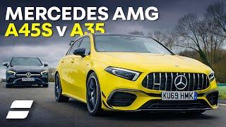 Mercedes A35 vs A45S: Is the A45S REALLY worth £15,000 more!? | 4K