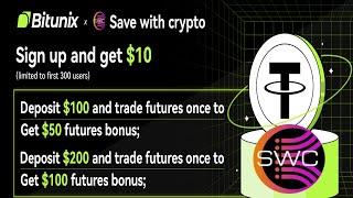 How To Get Your FREE Trading Bonus From savewithcrypto.org/bitunix Bitunix, Any Country! 20250103