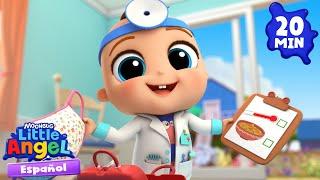 Bebé Juan quiere ser un doctor  | Caricaturas | Canciones Infantiles| Little Angel Español