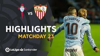 Highlights RC Celta vs Sevilla FC (2-1)