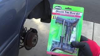 Tire plug kit #tire #TubeJim101