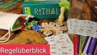 Ritual (Strohmann Games 2024) Regelüberblick - kooperatives Brettspiel