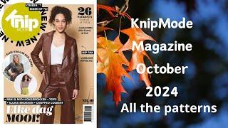 #KnipMode 10/2024 #KnipModeMagazine #BurdaExtra #FaitMain #sewingMagazine #knip #fashionstyle