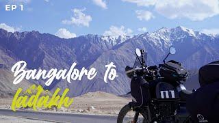 Bangalore to Ladakh Solo Road Trip | EP 1 | Bangalore to Delhi | Leh Ladakh Road Trip