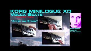 Korg Minilogue XD + Volca Beats After The Storm Analog Synthesizer Rik Marston