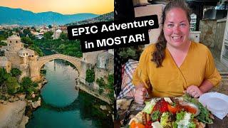 The ULTIMATE GUIDE TO MOSTAR (Delicious BOSNIAN FOOD + Visiting BLAGAJ)