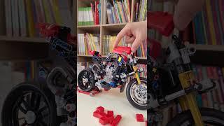I will make you a Ducati motorcycle with Lego
