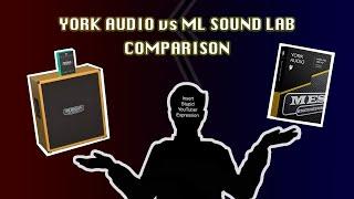 York Audio vs ML Sound Lab V30 IR Comparison