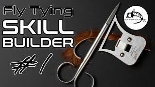 Fly Tying Skill Builder #1 | Half Hitch, Deer Hair & Zonker Strips