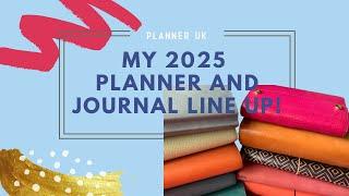 My 2025 Planner and Journal Line Up - including Sterling Ink, Paper Tess Designs and Hobonichi