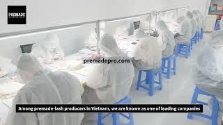 Premade Pro Eyelash Factory in Vietnam