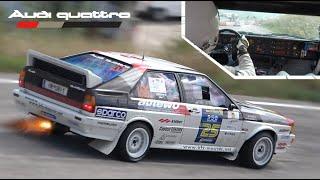 Audi Quattro SHOW at 'The Legend' Special Stage! - OnBoard + Turbo Sounds at Rally Legend 2020!