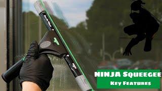 ErgoTec Ninja window squeegee: The best window squeegee for traditional window cleaners