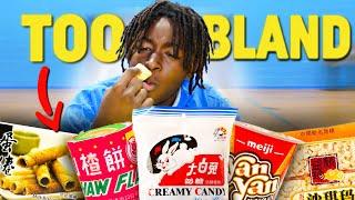 American Highschoolers try Chinese Snacks for the first time