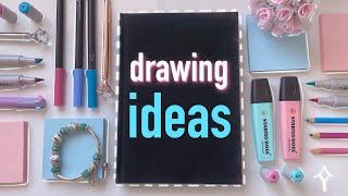 ️ 5 Aesthetic Drawing Ideas [cute, fun & pretty] ️