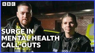 The Police Officers Dealing with a Surge in Mental Health Calls | BBC Scotland News