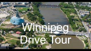 Winnipeg Manitoba Canada Drive Tour 10 80p HD Video