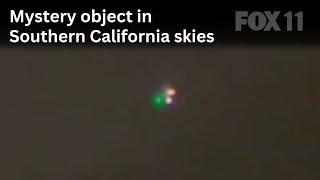 Mysterious objects startle California residents