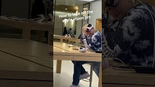 How To Take Off Apple Vision Pro