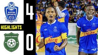 REBA IBITEGO BYIZA: RAYON SPORTS 4-0 KIYOVU SPORTS | #RPL DAY 8 | EXTENDED HIGHLIGHTS AT KIGALI PELE