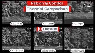 Comparison of Hikmicro Falcon and Condor Thermal Monoculars | Optics Trade In the Field