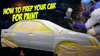 How to prep your car for paint. Primer sanding tricks.