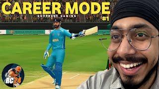 Debut Match - Real Cricket 24 My Career Mode #1