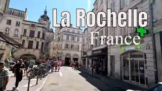 la rochelle a historic city 4k - Driving- French region