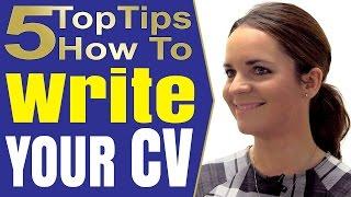 Resume Writing Tips - How to Write a Creative Resume For a Job Application - CV Writing Tips