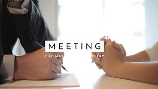 Meeting - Cinematic Videos 4K | Free Meeting Footage Stock