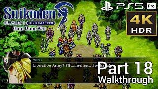 [Walkthrough Part 18] Suikoden: Gate Rune War HD Remastered PS5 Pro 4K HDR