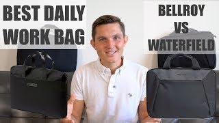 Best Work Bag - Bellroy Slim Work Bag vs WateField Zip Laptop Brief - Review And Comparison