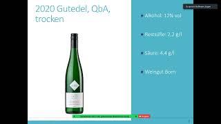 Gutedel - Weingut Born - Saale Unstrut