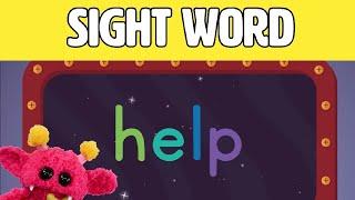 HELP - Let's Learn the Sight Word HELP with Hubble the Alien! | Nimalz Kidz! Songs and Fun!