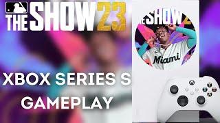 Xbox Series S: MLB the Show 23 gameplay