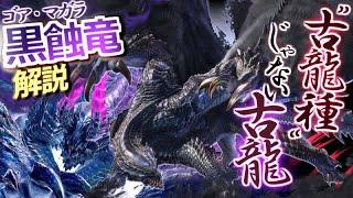 【モンハン設定解説】"黒蝕竜 ゴア・マガラ"ってどんなモンスター？「"古龍種に属さない古龍"といった特異性を持つ寄生型古龍について解説！」【サンブレイク/モンハン解説シリーズ】