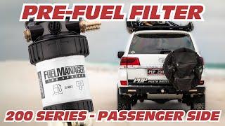 PDP Fuel Kit 200 Passenger Side DIY install