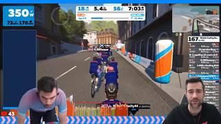 ZWIFT RACE ANALYSIS - BRITISH CYCLING RACE SERIES