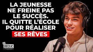 4,5 millions d’€ à seulement 15 ans : De l’abandon scolaire à l'ascension d’un entrepreneur prodige