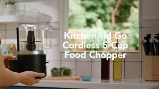 KitchenAid Go Cordless System: 5 Cup Food Chopper