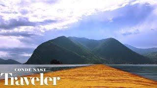 Walk on Water on 'The Floating Piers' in Lake Iseo, Italy | Condé Nast Traveler