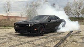 Hellcat Challenger & Hellcat Charger Burnout!