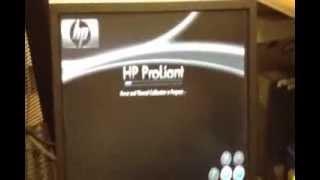 Set up VMware ESXi 5 on a new HP DL380 G7 server from scratch