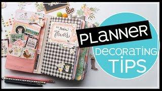 Planner Decoration Tips | Decorating Made Easy