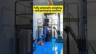 Fully automatic granule weighing and packaging machine #granulepackingmachine