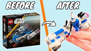 How to UPGRADE Captain Rex Y-Wing Microfighter (LEGO 75391 Alternate Build)