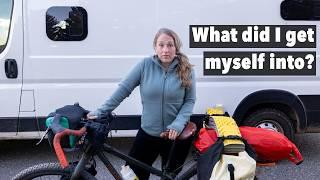 Bikepacking SOLO for the FIRST TIME EVER! (Grizzly Bear + Late Nights in the Woods!)