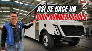 ¿Cómo se fabrica un autobús DINA RUNNER?