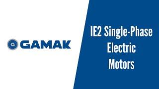 GAMAK | IE2 Electric Motors